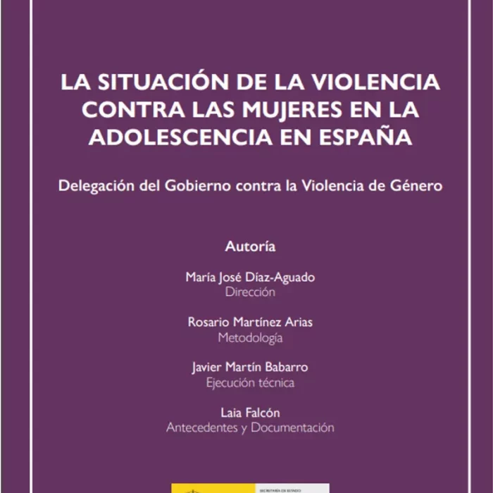 La situación de la violencia contra las mujeres en la adolescencia en España